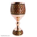 سرویس شربت خوری مسی خاتم کاری شده مجموعه 8 عددی کد MJ-97