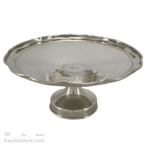 سرویس مسی پذیرایی سفید با روکش کروم مدل دیبا 4 تایی کد AH-20