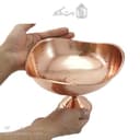 سرویس پذیرایی مسی زنجان مدل سه گوش مجموعه 4 عددی کد AH-16