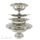 سرویس پذیرایی مسی سفید جدید نانو شده 4 تیکه فضلی کد AH-70