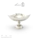 سرویس پذیرایی مسی سفید جدید پایه دار نانو شده 10 تیکه AH-110