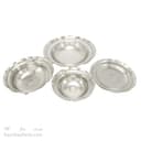 سرویس پذیرایی مسی سفید سه پایه نانو شده 4 تیکه AH-90