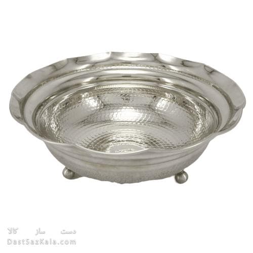 سرویس پذیرایی مسی سفید سه پایه نانو شده 4 تیکه AH-90