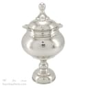 سرویس پذیرایی مسی سفید پایه دار نانو شده 3 تیکه AH-82