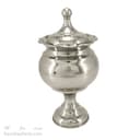 سرویس پذیرایی مسی سفید پایه دار نانو شده 3 تیکه AH-82