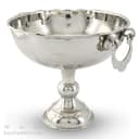 سرویس پذیرایی مسی پایه دار سفید مدل گوشواره دار 5 سایز AH-23