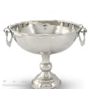 سرویس پذیرایی مسی پایه دار سفید مدل گوشواره دار 5 سایز AH-23