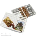 سرویس کارد و چنگال دست ساز زنجان ست 12 تایی کد MN-63