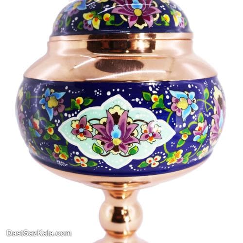 شکلات خوری پایه دار مس پرداز نانو شده کد MJ-18