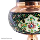 شکلات خوری مسی پایه دار بزرگ مدل پرداز کد MJ-19