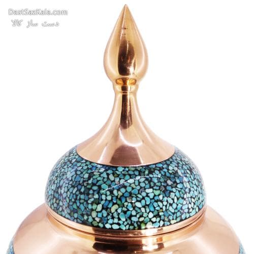 شکلات خوری فیروزه کوبی مسی نانو شده کد MJ-56