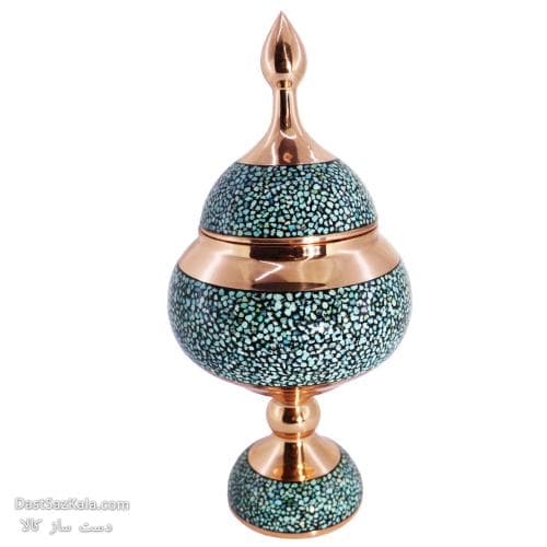 شکلات خوری فیروزه و مس اصل کد MJ-58