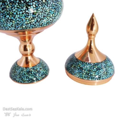 شکلات خوری فیروزه و مس اصل کد MJ-58