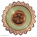 شیرینی خوری مس و خاتم پایه دار کد MJ-79