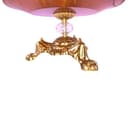 شیرینی خوری دو طبقه مسی زنجان پایه دار نگینی کد SHH-70