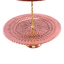 شیرینی خوری دو طبقه مسی پایه دار زنجان کد SHH-71