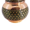 قندان مسی خاتم کاری سایز 18 کد MJ-82