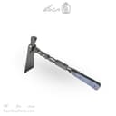 قند شکن دست ساز زنجان دسته کائوچویی سفید کد MS-16