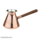 قهوه جوش مسی زنجان دسته چوبی متوسط کد SSH-19