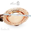 میوه خوری مسی جدید پایه دار فضلی قطر 32 سانتیمتری کد AH-120