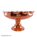 میوه خوری مسی پایه دار زنجان سایز کوچک کد SHH-72