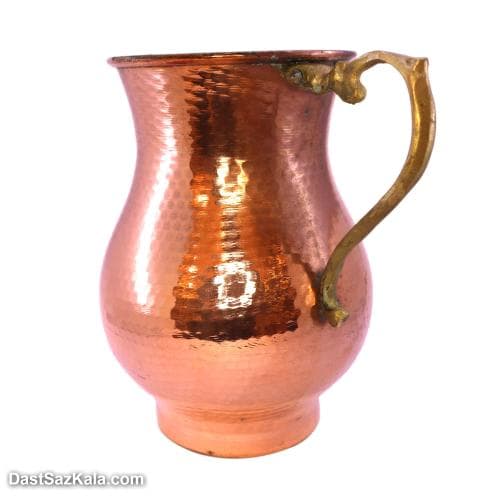 پارچ مسی چکشی طرح ترک کد NZ-67