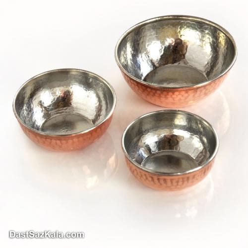 پیاله مسی زنجان چکشی کوچک کد NZ-10