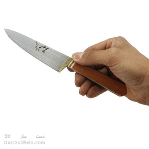 چاقوی آشپزخانه دم دستی زنجان دست ساز 22 سانتی کد MN-31