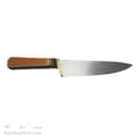 چاقوی آشپزخانه زنجان تیغه استیل دسته چوبی 26 سانتیمتری MN-28