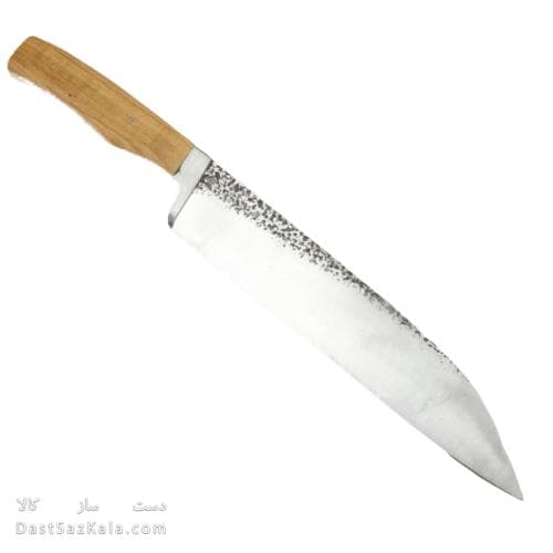 چاقوی جوجه زنی زنجان دسته چوبی 42 سانتیمتری کد MN-90