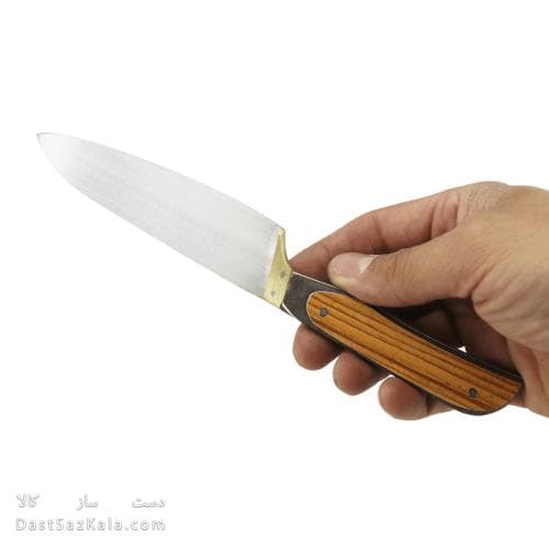 چاقوی دم دستی زنجان تیغه استیل احمدی 23 سانتیمتری کد MN-36