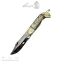 چاقوی دنده ای تاراسی زنجان طرح لیلی و مجنون کد SHN-34