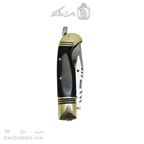 چاقوی دنده ای رحیم زنجان 23 سانتیمتری دسته مشکی کد SHN-31