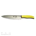 چاقو اره ای بزرگ تیغه استیل مروارید دسته چوبی 31 سانتی MN-26