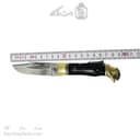 چاقو ضامن دار زنجان 19 سانتیمتری دسته مشکی کد SHN-28