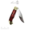 چاقو ضامن دار زنجان 16 سانتیمتری دسته قرمز کد SHN-35