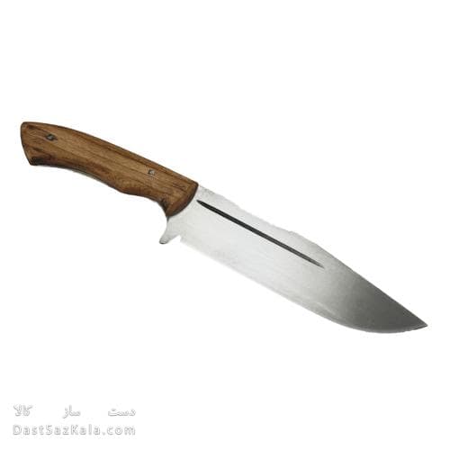 چاقو طبیعت گردی زنجان بدون باربند دسته چوبی 30سانتی کد MN-45