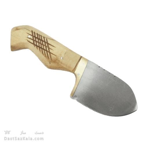 چاقو پوست کن زنجان دسته چوبی 18 سانتیمتری کد MN-70