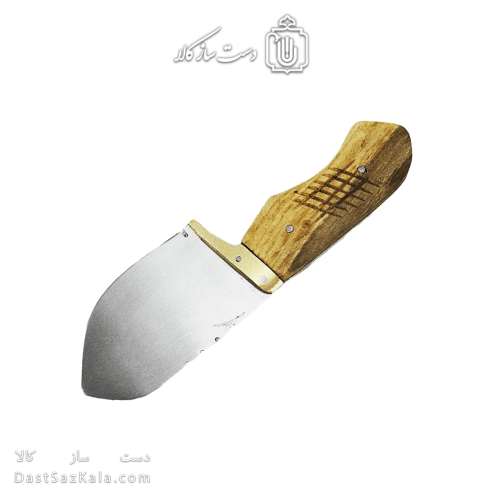 چاقو پوست کن زنجان 18 سانتیمتری دسته چوبی کد SHN-18