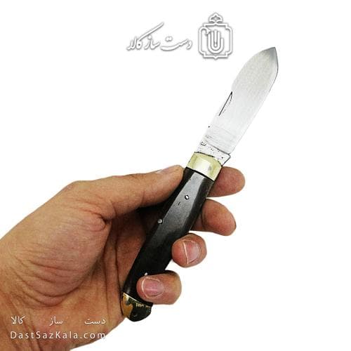 چاقو چوپانی دست ساز زنجان 20 سانتیمتر دسته کائوچوی کد SHN-24