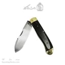 چاقو چوپانی دست ساز زنجان 20 سانتیمتر دسته کائوچوی کد SHN-24