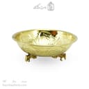 کاسه برنجی پایه دار قلم کاری شده سماور AH-142