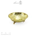 کاسه برنجی پایه دار قلم کاری شده سماور AH-142