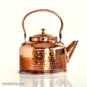 کتری مسی زنجان چکش کاری شده سایز بزرگ کد NZ-17