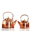 کتری مسی زنجان چکش کاری شده سایز بزرگ کد NZ-17