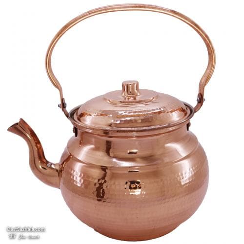 کتری و قوری مسی زنجان چکشی کد PA-19