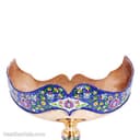 کشکول پایه دار مسی طرح پرداز نانو شده سایز 4 کد MJ-39