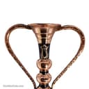 گلدان مسی الماس تراش نقره کوبی شده 40 سانتی کد MJ-101