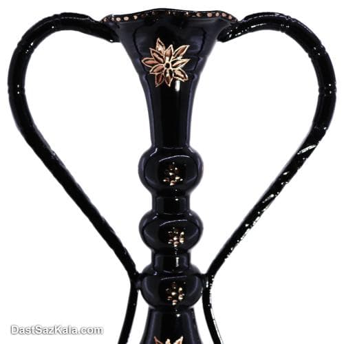 گلدان الماس تراش فانتزی مشکی کد MJ-107