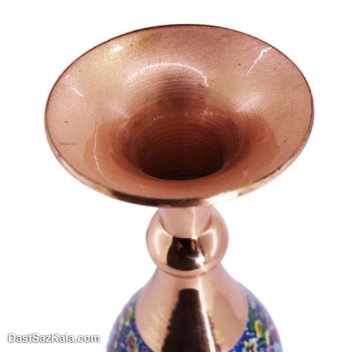 گلدان مسی مدل پرداز 25 سانتی مجموعه ی 2 عددی کد MJ-22